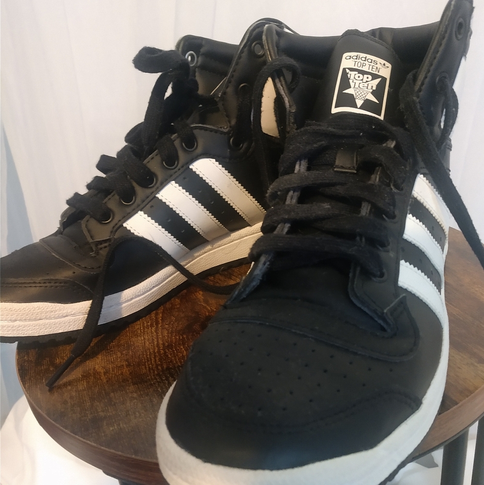 Adidas originals hightop basketball shoes